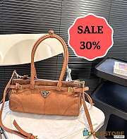 Onlu $189 Prada Suede Handbag 32 x 17 cm - 1