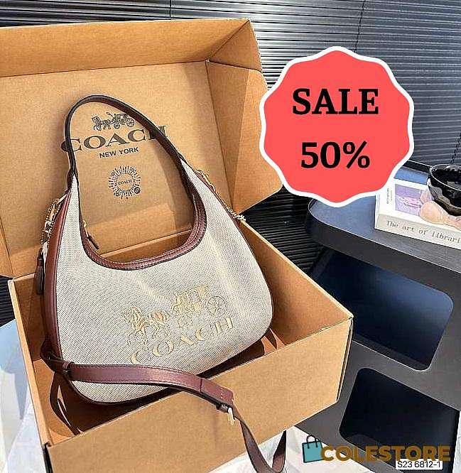 Only $170 Coach Carmen Mini Crossbody In Signature Jacquard 28 x 17cm - 1
