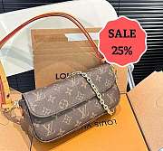Colestore Louis Vuitton Ivy Wallet On Chain Brown 22 x 11 cm - 1