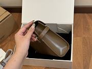 Colestore Saint Laurent YSL Manhattan Small Shoulder Bag In Box Brown 24 x 17 cm - 3