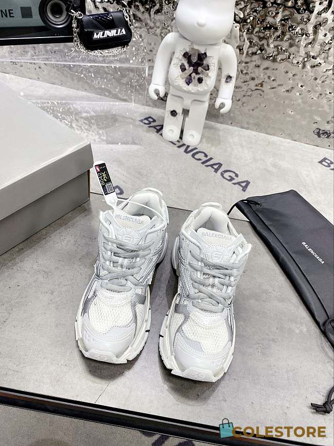 Balenciaga Runner White And Grey  - 1