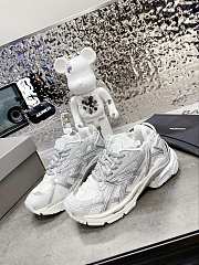 Balenciaga Runner White And Grey  - 4