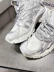 Balenciaga Runner White And Grey  - 6