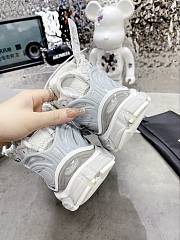 Balenciaga Runner White And Grey  - 3