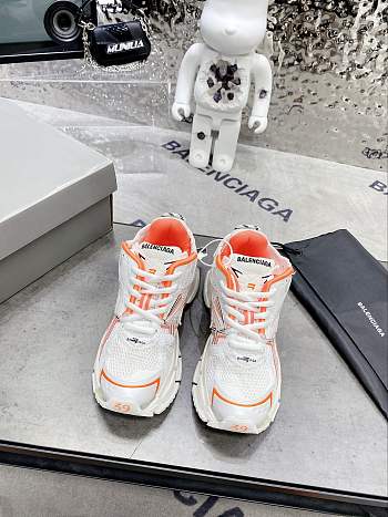 Balenciaga Runner White And Orange