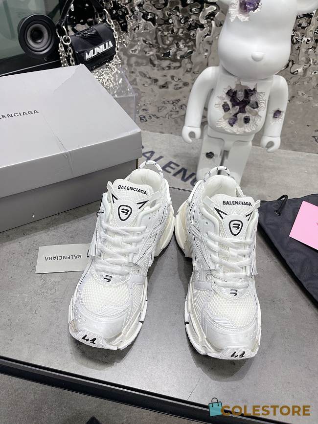 Balenciaga Runner White And  - 1
