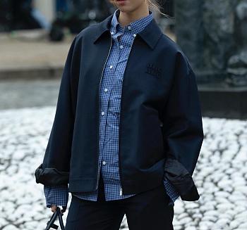 MiuMiu Navy Coat 