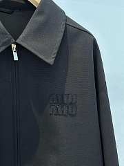 MiuMiu Navy Coat  - 5