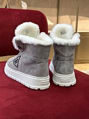 Colestore Prada Grey Boots  - 2