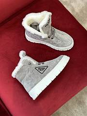 Colestore Prada Grey Boots  - 4