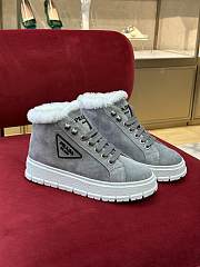 Colestore Prada Grey Boots  - 6