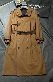 Colestore Saint Laurent Coat Brown  - 6