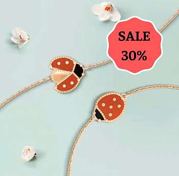 Onl $101 Van Cleef Lucky Spring Bracelet 