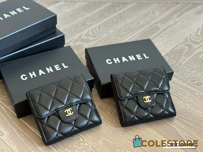 Chanel Wallet Black  - 1