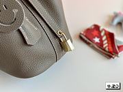 Hermes Bucket Bag Brown 18 cm - 5