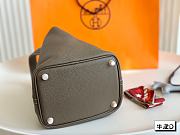 Hermes Bucket Bag Brown 18 cm - 4