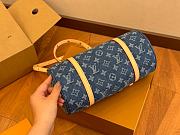 Colestore Louis Vuitton Papillon Monogram Denim 15 x 6.5 cm - 2