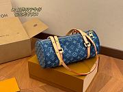 Louis Vuitton Papillon Monogram Denim 27 x 13 cm - 4
