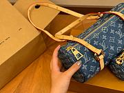 Louis Vuitton Papillon Monogram Denim 27 x 13 cm - 2