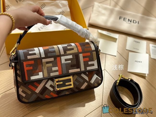 Fendi Mini Bag Multicolor 23 x 15 cm - 1