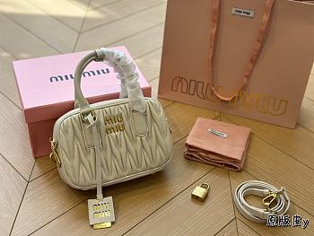 MiuMiu Beige Bag 21 x 13 cm