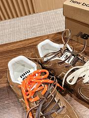 New Balance X Miu Miu 530 SL Suede Sneakers - 4
