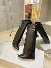 Givenchy Lock Boots Black  - 3