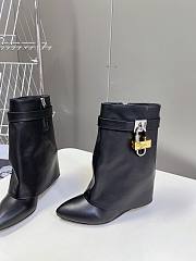 Givenchy Short Boots 4G LOGO Black  - 6