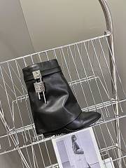 Givenchy Short Boots 4G LOGO Black  - 2
