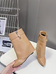 Givenchy Short Boots 4G LOGO Brown  - 3