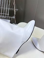 Givenchy Short Boots 4G LOGO White - 5
