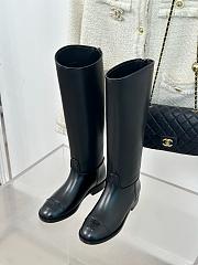 Chanel High Heels Boots Black - 6