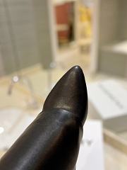 Givenchy Short Boots Black Silver Lock - 5