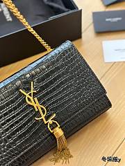 YSL Kate Chain Bag Black 22 cm - 3
