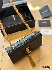 YSL Kate Chain Bag Black 22 cm - 2