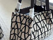 Valentino White And Black Bag 26 x 19 cm - 5