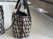 Valentino White And Black Bag 38 x 25 cm - 5