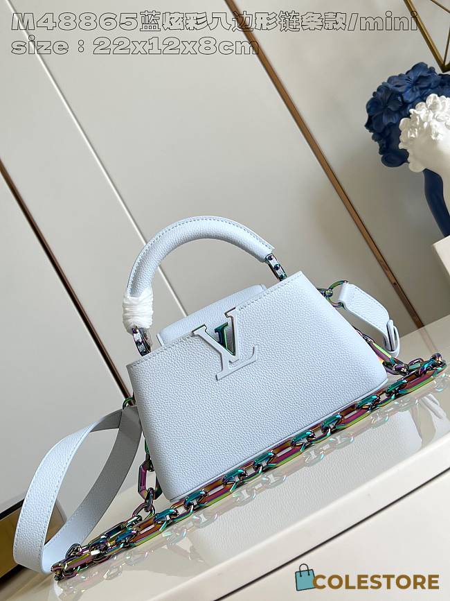 Louis Vuitton Capucines East-West 22-12-8 cm - 1