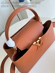 Colestore Louis Vuitton Capucines Souple Brown 38 x 23 x 16 cm - 4