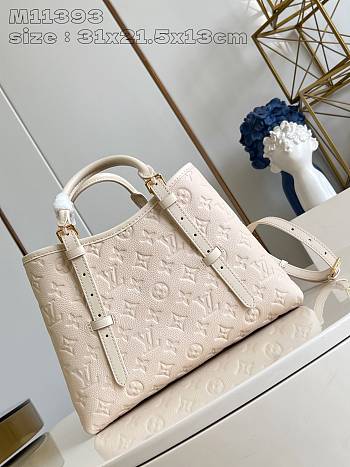 Louis Vuitton Baby Tote Beige 31 x 12.5 x 13 cm