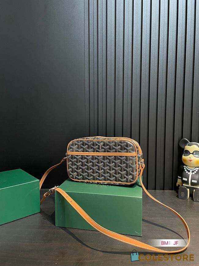 Goyard Cap-vert PM Bag Black And Brown 22 x 13 cm - 1