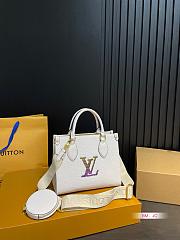 Louis Vuitton OnTheGo Crocodile Pattern Orange 25 x 20 cm - 4
