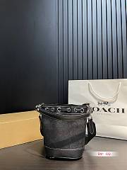 Coach Mini Bucket Bag Blue 15 x 19 cm - 6