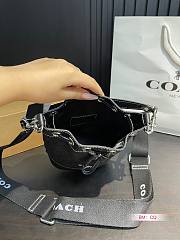 Coach Mini Bucket Bag Blue 15 x 19 cm - 5