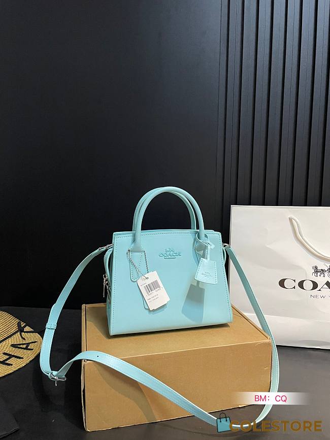 Coach Andrea Bag Blue 22 x 11 x 17 cm - 1