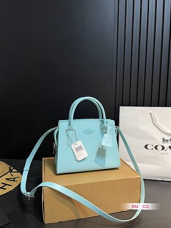 Coach Andrea Bag Blue 22 x 11 x 17 cm