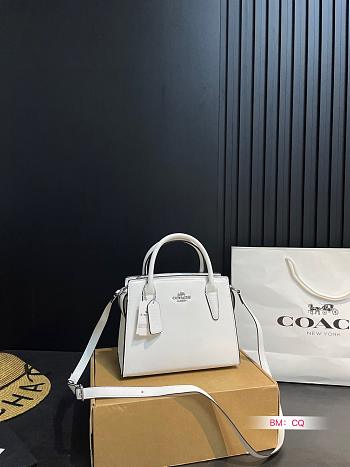 Coach Andrea Bag White 22 x 11 x 17 cm