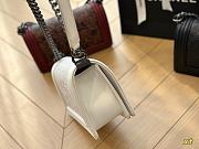 Chanel Le Boy White 25 cm - 5