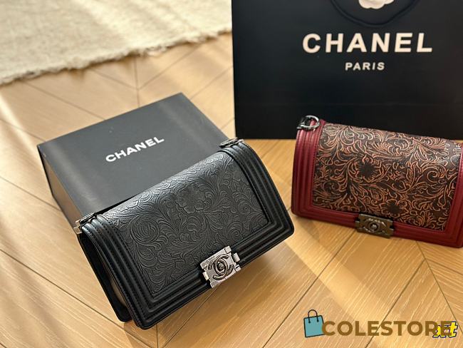 Chanel Le Boy Black 25 cm - 1