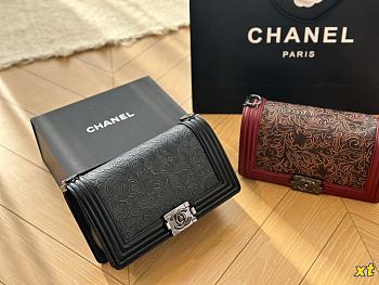 Chanel Le Boy Black 25 cm